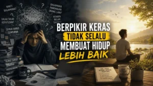 Berpikir Keras Tidak Selalu Membuat Hidup Lebih Baik