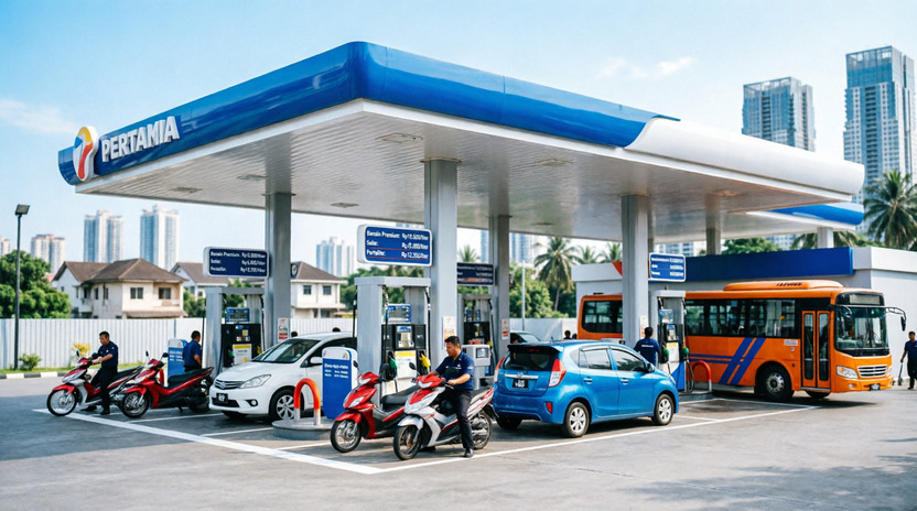Harga BBM Indonesia stabil di SPBU Jakarta Maret 2026