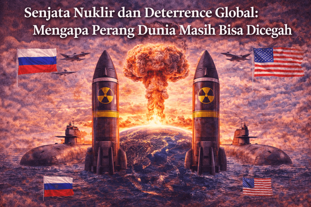 senjata nuklir dan deterrence global geopolitik dunia
