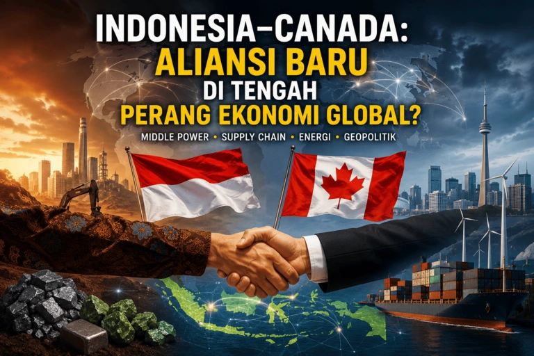 Aliansi ekonomi Indonesia-Canada di tengah geopolitik global